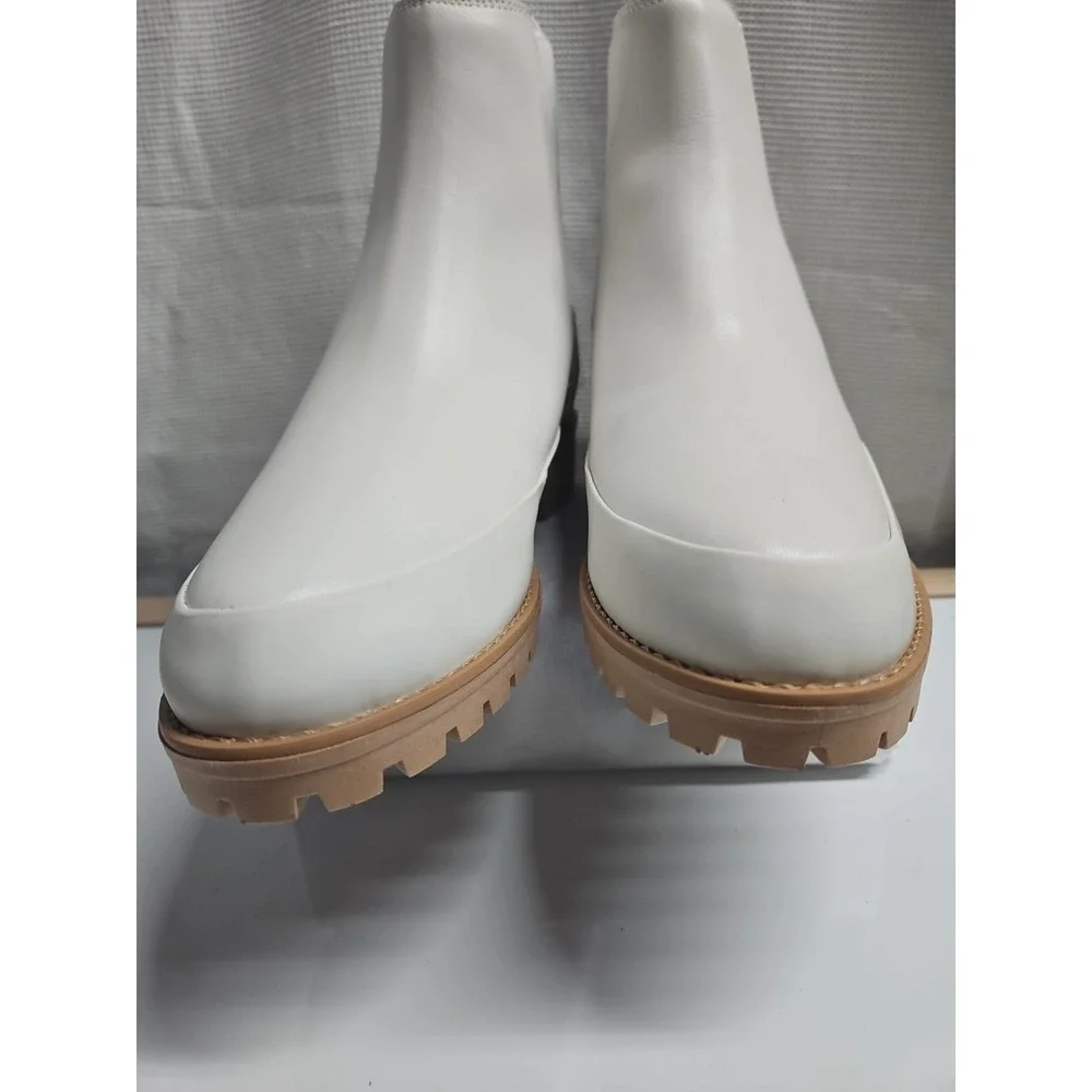 Rebecca Allen Women's The All Weather Boot Fashion, Cream,‎ 9.5